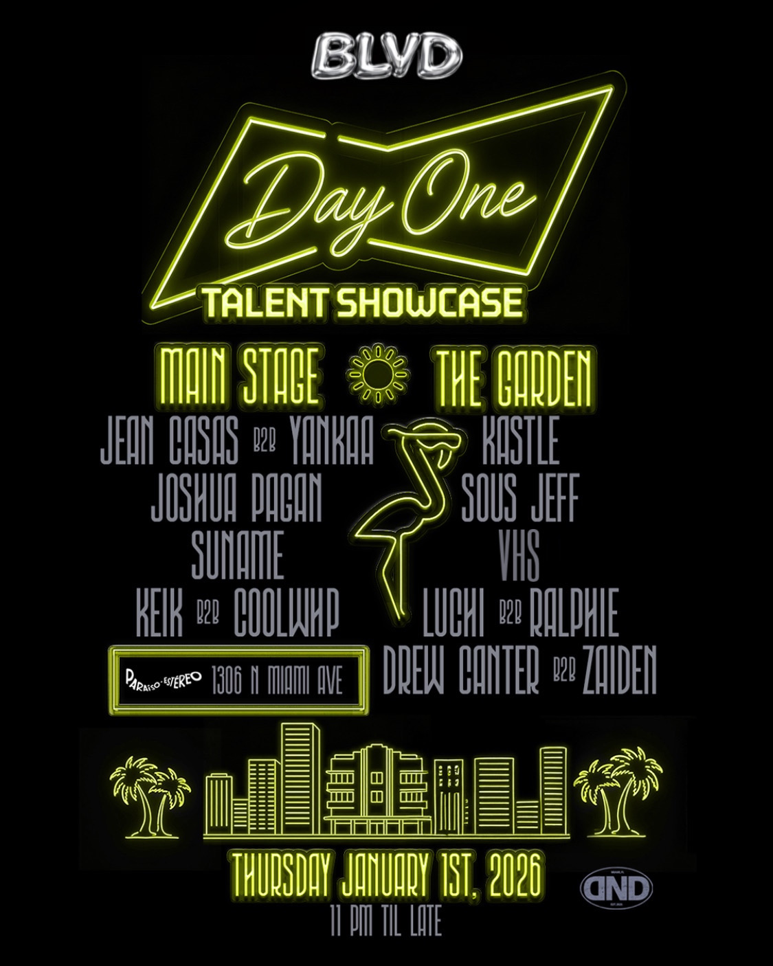 DAY ONE || TALENT SHOWCASE