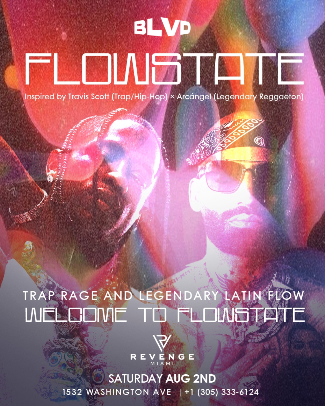 SATURDAY LATIN NIGHT AT REVENGE