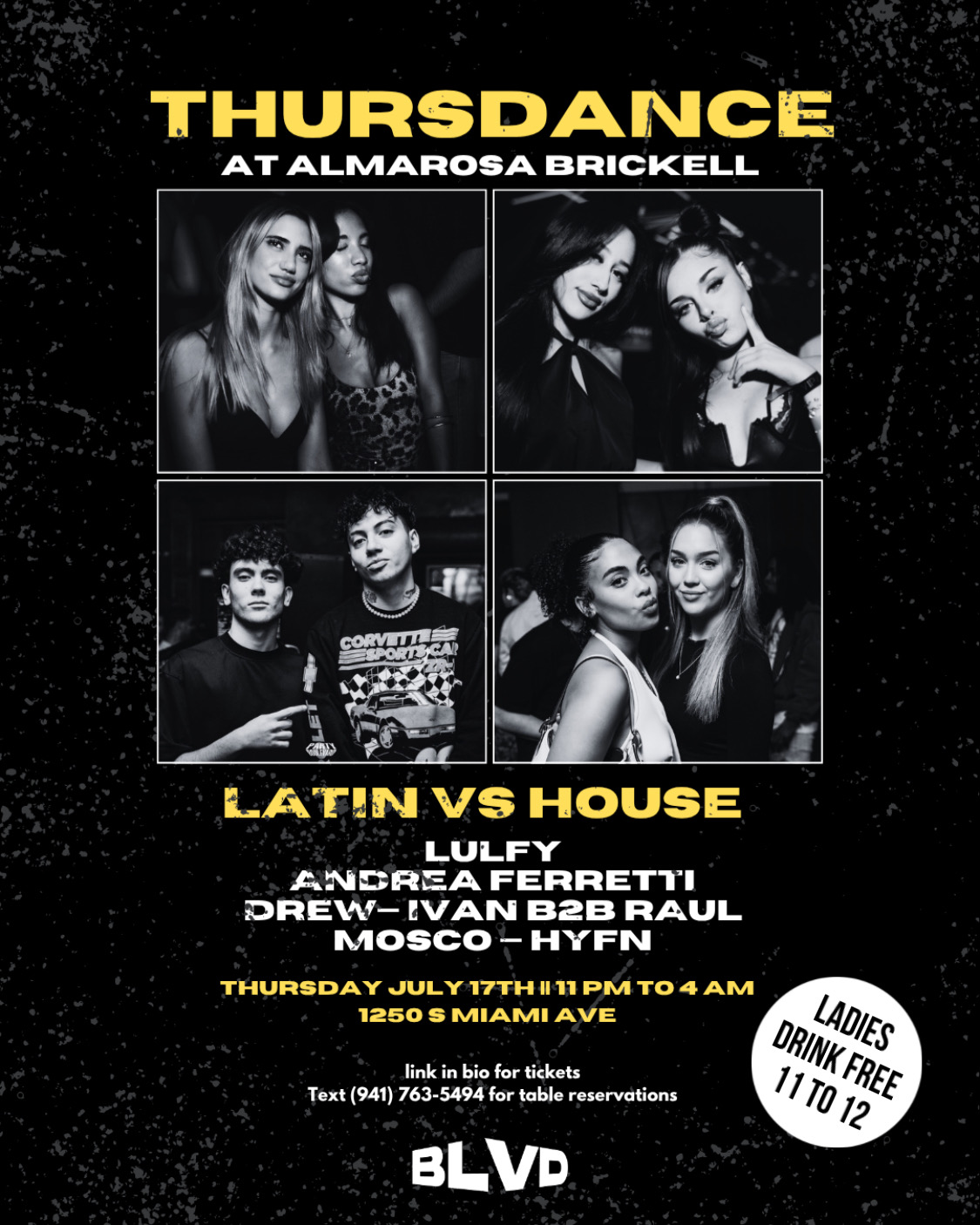 ThursDance at AlmaRosa || BLACKOUT