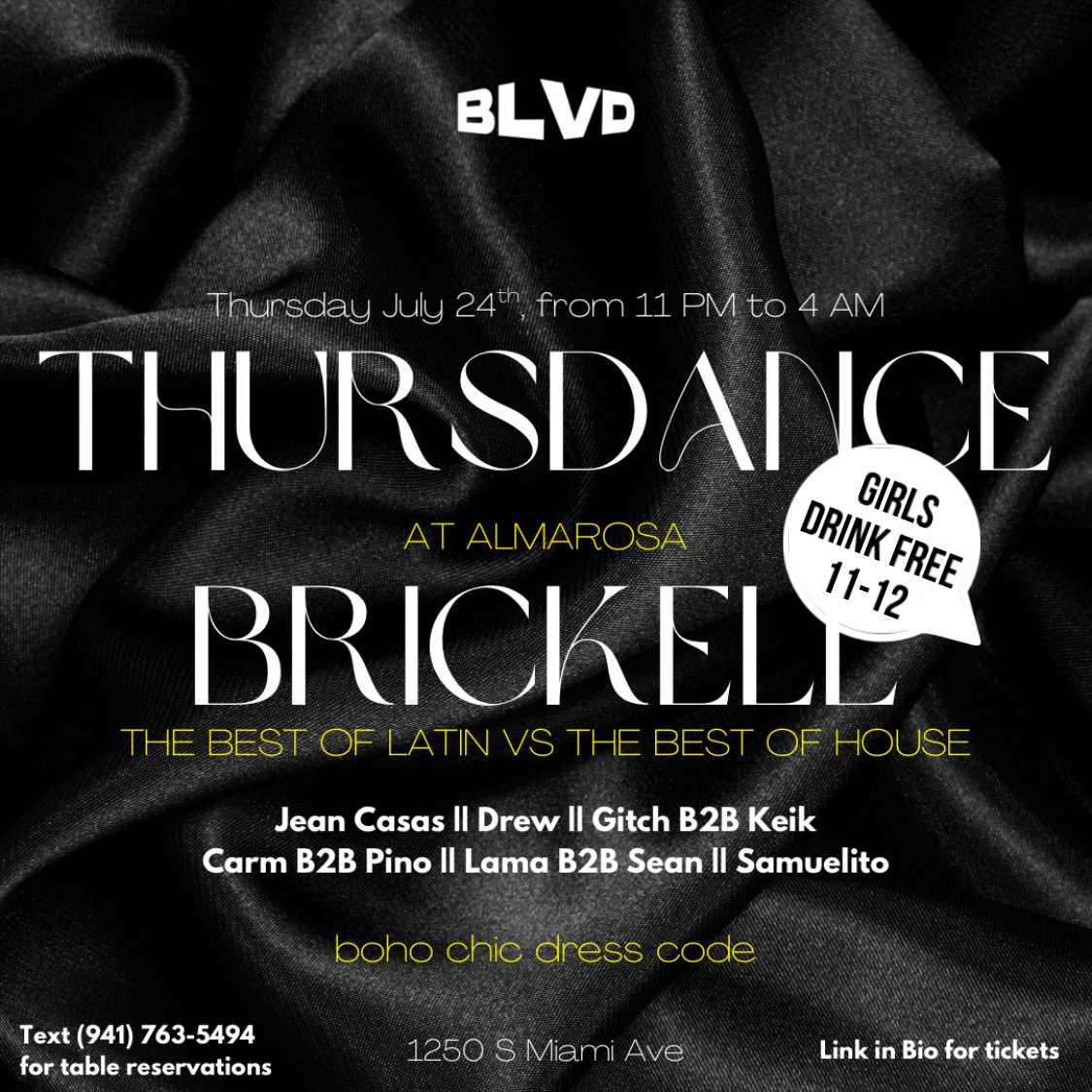 ThursDance — PERREO VS HOUSE